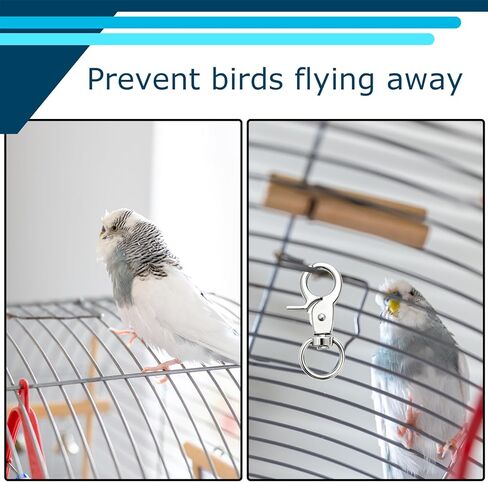 36PCS Trigger Snap Hooks, 2.36" Zinc Alloy Heavy Duty Swivel Clasp Metal Snap Clips for Dog Leash, Pet Cages, Key Chains, Bags in Kuwait