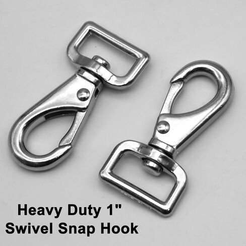 2 Pcs Heavy Duty Trigger Snap Hooks Metal Zinc Alloy Swivel Snaps Strong Lobster Claw Clips Length 2.9 Inch in Saudi Arabia