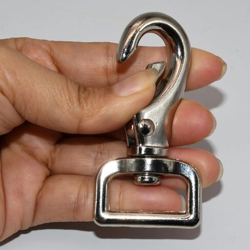 2 Pcs Heavy Duty Trigger Snap Hooks Metal Zinc Alloy Swivel Snaps Strong Lobster Claw Clips Length 2.9 Inch in Saudi Arabia