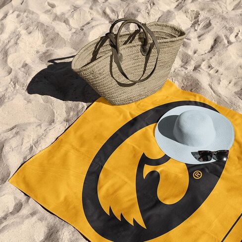 Northwest Iowa Hawkeyes NCAA Striped Jacquard Beach Towel 36 x 72 Inches in Saudi Arabia