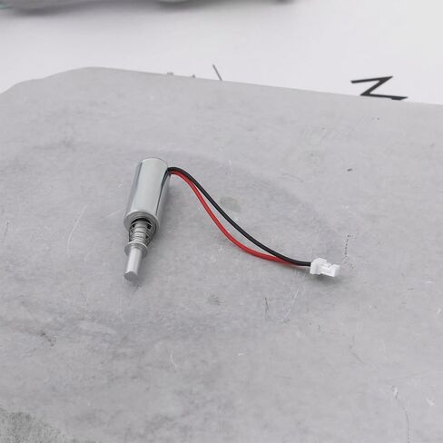 eMagTech 1Pc Tiny Mini Cylindrical Suction Solenoid Electromagnet Tubular Micro Magnetic Suction for Electromagnetic Suction Electromagnetic Lock 8x34.5x2.9mm 3V in Saudi Arabia