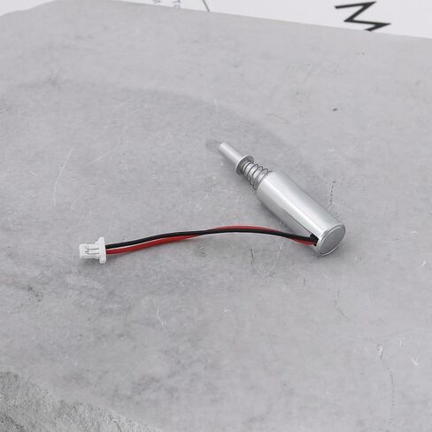 eMagTech 1Pc Tiny Mini Cylindrical Suction Solenoid Electromagnet Tubular Micro Magnetic Suction for Electromagnetic Suction Electromagnetic Lock 8x34.5x2.9mm 3V in Saudi Arabia
