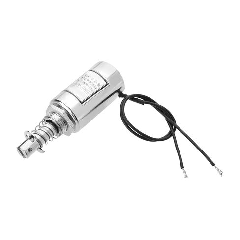Fielect DC 12V 15N Push Pull Type Tubular Solenoid Electromagnet, Linear Motion, MQ8-Z15B-12V in Saudi Arabia