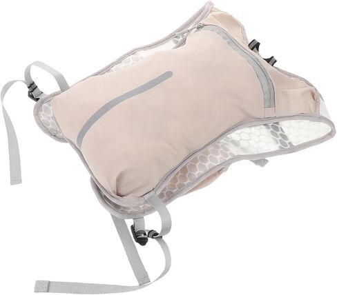 POPETPOP Running Water Bottle Vest Breathable Hydration Backpack with Adjustable Straps for Outdoor Sports Hiking and Cycling Lightweight and Reflective for Enhanced Safety in Saudi Arabia