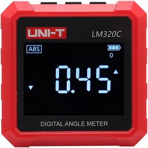 مقياس الزاوية الرقمي LM320C، قياس الزاوية النسبية والمطلقة، مقياس الميل 4 × 90 درجة، محدد الزوايا المغناطيسية من 3 جوانب، تبديل وحدة النسبة المئوية والدرجة، مقياس الملاك المنقلة، بدون وظيفة الليزر in Saudi Arabia