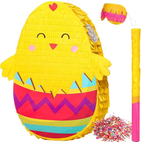 Sratte Easter Pinata Decorations Bunny Pinata Kit Easter Egg Pinata لعيد عيد ميلاد عيد ميلاد الديكور الاحتفال بالاحتفال (البيض) in Kuwait