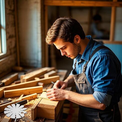 2 حزمة سكين زاوية مكتشف المهنية الفولاذ المقاوم للصدأ شطبة مقياس الحفر نقطة شحذ غيج لأعمال النجارة ، 15-120 درجة in Kuwait