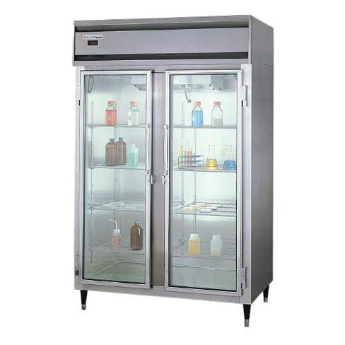 S3R-SS-GD Glass Door Refrigerator, Stainless Steel Exterior and Interior, 3 Door, 115-208/230V, 70 lb. in Saudi Arabia