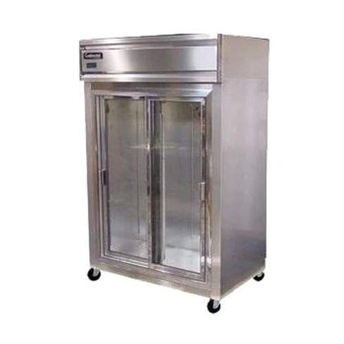 S2R-SGD Sliding Glass Door Refrigerator, Stainless Steel Front, Aluminum End Panels and Interior, 2 Door, 115V, 2-8 Degrees C, 48 cu. ft. in Saudi Arabia
