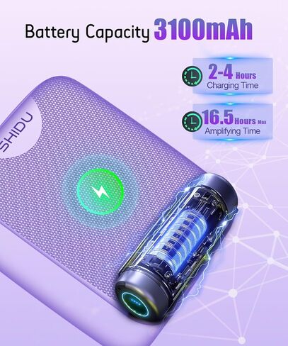 SHIDU 35W Voice Amplifier with Wireless Lavalier Microphone, Bluetooth Voice Amplifier for Teachers, Portable Speaker with Microphone for Classroom Meeting Training, Pearl Chain Design in Kuwait