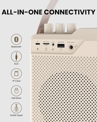 Avantree VoxAmp Duo – Portable Wireless Voice Amplifier Microphone & Speaker Set for Classroom, Small Events & Parties, USB Recording & Playback, 30W Clear Voice & Rich Sound, 14H Battery in Saudi Arabia