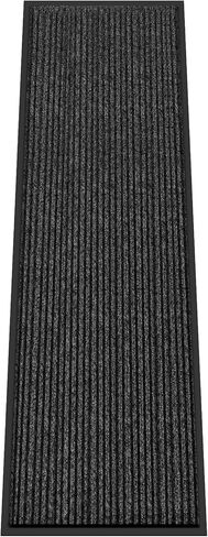 Kuyal Front Door Mat, 2'x3' Indoor Outdoor Entrance Mats, Commercial Floor Inside Outside Entrance, Heavy Duty Durable Welcome Mat, Rubber Backing Non Slip Outdoor Mats for Entryway,Dark Gray in Kuwait
