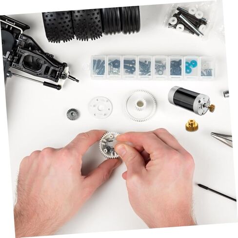 Gatuida 26t Motor Pinion Gear Copper Gear لسيارة Rc متوافقة مع المحركات الكبيرة ومقاومة التآكل للمشروعات اليدوية والنماذج الميكانيكية in Saudi Arabia