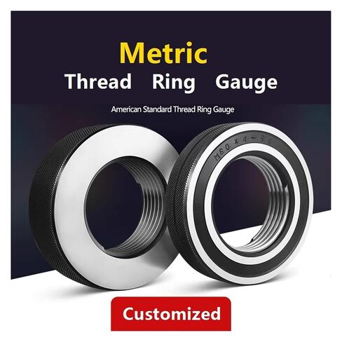 M21-M40 *0.75 Metric Thread Ring gauges 6g 1SET(1*GO+1*NOGO) External Threads gage(M33X0.75 6g) in Saudi Arabia