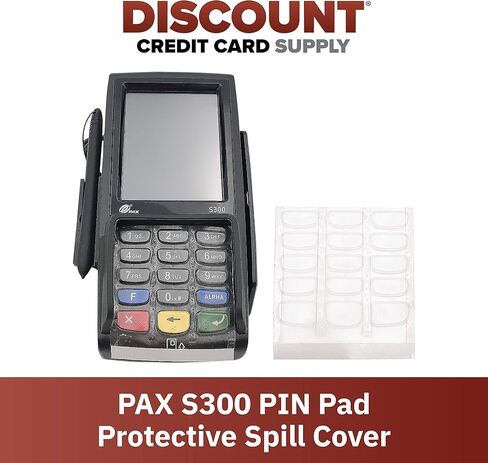 Pax S300 Terminal Keypad Protective Spill Cover in Saudi Arabia