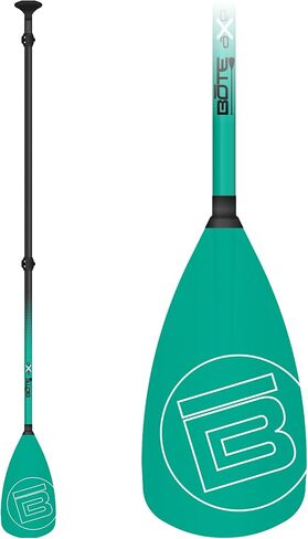 BOTE 2-Piece Adjustable Fiberglass Kayak Paddle – Lightweight Touring & Recreational Paddle with Convex ABS Blades, Ergonomic Grip, Custom Length for Lakes, Rivers & Coastal Waters in Kuwait