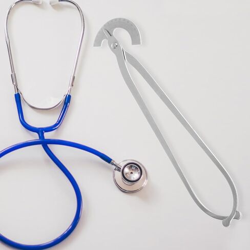 Zerodeko Pelvic Measuring Caliper Stainless Steel Internal and External Diameter Ruler Obstetric Tool for Pregnant Women Hospital Supply in Saudi Arabia