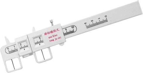 Multipurpose Pupilary Ruler Straight Ruler Vernier Calipers PVC in Kuwait