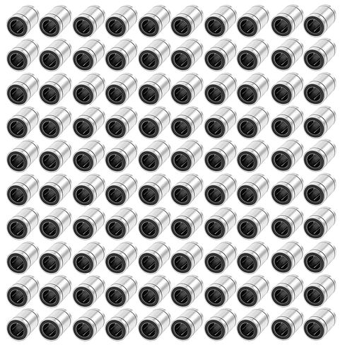 100 PC Premium LM13 UU Metal Shielded Linear Slide Bush Ball Bearing 13 x 23 in Saudi Arabia