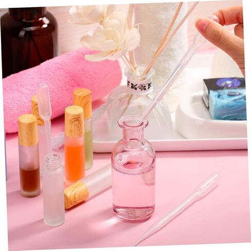 SAFIGLE 205pcs 3ml Graduated Plastic Pipettes with 5pcs Funnels, Disposable Laboratory Transfer Droppers 150mm Length for Chemistry, Liquid Handling and Lab Experiments in Saudi Arabia