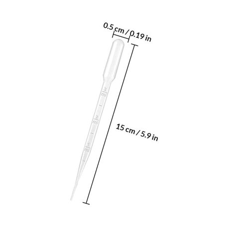 205pcs 3ml Graduated Plastic Pipette Droppers with Funnels, Disposable Transfer Droppers for Laboratory, Essential Oils, and Liquid Measurement in Saudi Arabia