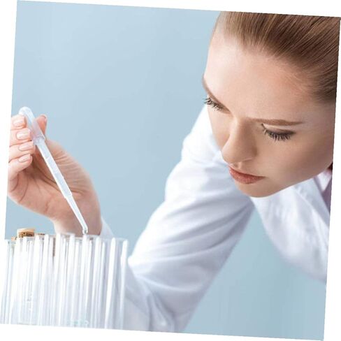 205pcs 3ml Graduated Plastic Pipette Droppers with Funnels, Disposable Transfer Droppers for Laboratory, Essential Oils, and Liquid Measurement in Saudi Arabia