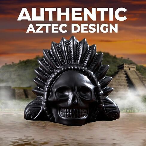 Screaming Aztec Death Whistle Loudest 125+ Decibels Loudest Screaming Death Whistle Mayan Culture Skull Azteca War Silbato Aztec Bagpipes Scary Human Screams For Halloween, Collection & Horror Decor in Kuwait