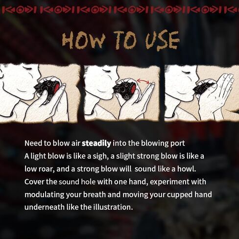 Screaming Aztec Death Whistle Loudest 125+ Decibels Loudest Screaming Death Whistle Mayan Culture Skull Azteca War Silbato Aztec Bagpipes Scary Human Screams For Halloween, Collection & Horror Decor in Kuwait