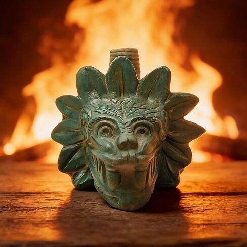 Aztec Death Whistle Loudest 125+ Decibels, Authentic Human Screaming Sound for Scares, Easy Blow Mayan War Whistle for Collectors, Pranks & Rituals in Kuwait