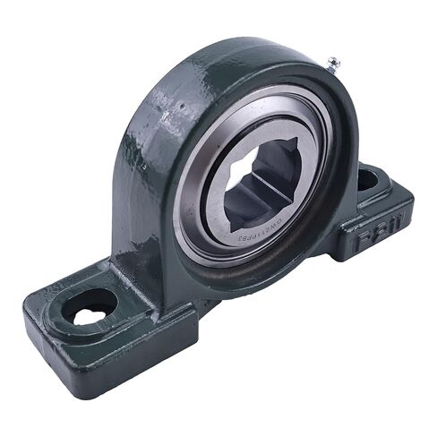 JEENDA 1-1/2 بوصة محمل قرصي مربع GW211PPB3 2-Bolt وسادة كتلة قاعدة مسطحة in Saudi Arabia
