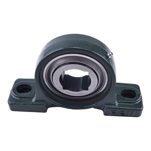 JEENDA 1-1/2 بوصة محمل قرصي مربع GW211PPB3 2-Bolt وسادة كتلة قاعدة مسطحة in Saudi Arabia