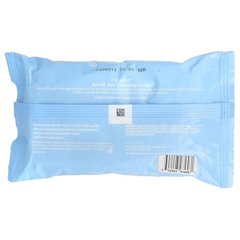 Gentle Skin Sensitive Skin Cleansing Cloths, 25 Count in Kuwait