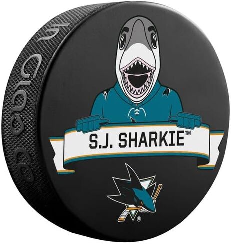 تميمة SJ Sharkie Sharks مرخصة رسميًا من لعبة الهوكي in Saudi Arabia