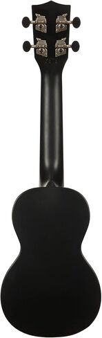 Kala Waterman Black Matte Soprano Ukulele with Custom Ukulele Tote Bag and Quick Start Guide (KA-SWB-BK) in Kuwait