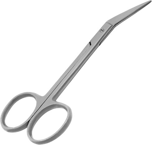 Iris Scissors 4.50" Str/Cud/Angled TC Tungsten Carbide, Supercut O.R. Grade (O.R. Grade Angled) in Saudi Arabia