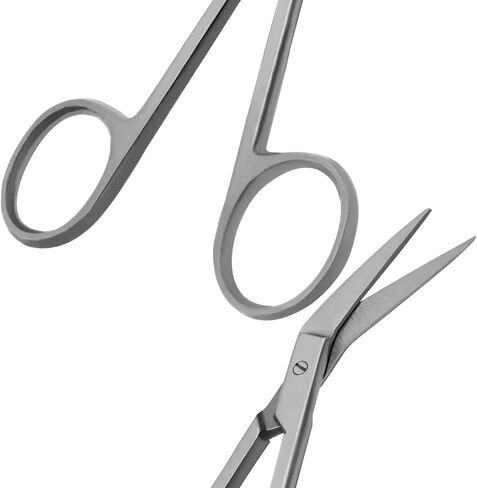 Iris Scissors 4.50" Str/Cud/Angled TC Tungsten Carbide, Supercut O.R. Grade (O.R. Grade Angled) in Saudi Arabia