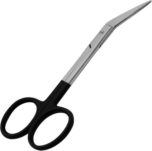 Iris Scissors 4.50" Str/Cud/Angled TC Tungsten Carbide, Supercut O.R. Grade (O.R. Grade Angled) in Saudi Arabia