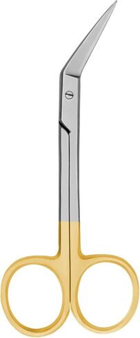 Iris Scissors 4.50" Str/Cud/Angled TC Tungsten Carbide, Supercut O.R. Grade (O.R. Grade Angled) in Saudi Arabia