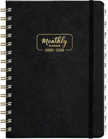 Monthly Planner 2025-2028 - 3 Year Monthly Planner from July 2025 to June 2028, Yearly Planner 2025-2028 with Thick Paper, Tabs, 6.4'' x 8.5'' in Kuwait