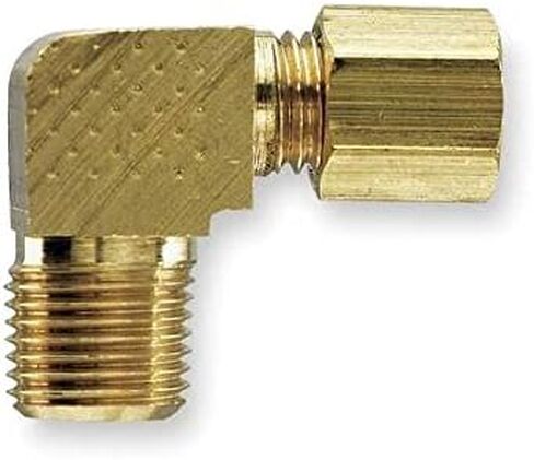 Compression Fitting 5/16" 90 Degree w/Ferrule in Saudi Arabia