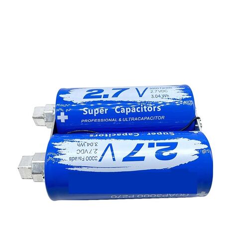 5.4V1500F مكثف فائق 2.7V3000F وحدة مقوم السيارات عالية التيار برغي القدم in Kuwait