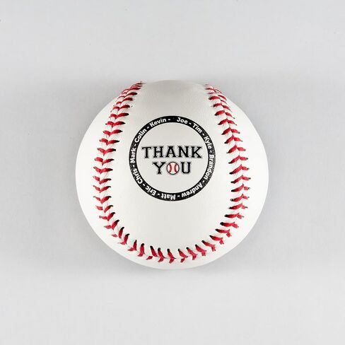 لعبة بيسبول مخصصة - هدية مطبوعة لأفضل مدرب - لعبة بيسبول مخصصة - حجم رسمي - شكرًا للمدرب، هدية بيسبول جلدية بتصميم مخصص للفريق in Kuwait