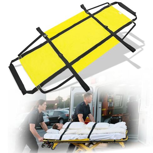 Emergency Evacuation Sheet for Hospital Bed – Fire Rescue Patient Transfer Sheet with Straps, Emergency Drag Mat for Elderly, Disabled & Nursing Home Safety,330 lbs Load Capacity in Saudi Arabia