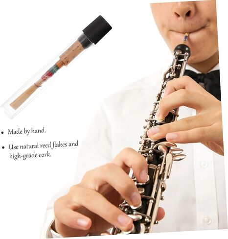 Hemoton Oboe Replacement Reeds -tone Instruments Handmade from Natural for Professional Players Random Colors Black Red in Saudi Arabia