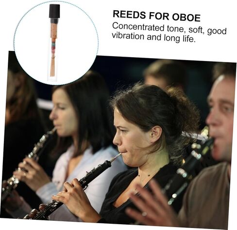 Hemoton Oboe Replacement Reeds -tone Instruments Handmade from Natural for Professional Players Random Colors Black Red in Saudi Arabia