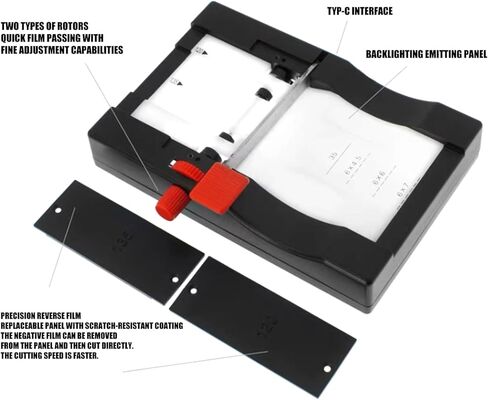 35mm Film Cutter 135 120 Slide Film Darkroom Cutting Tool Universally Backlight Cutter for Precise Cutting in Saudi Arabia