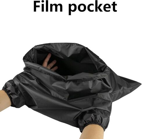 Foldable Darkroom Bag Breathable Lightproof Film Changing Large Capacity for 120 135 50x50CM Darkroom in Saudi Arabia
