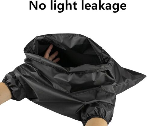 Foldable Darkroom Bag Breathable Lightproof Film Changing Large Capacity for 120 135 50x50CM Darkroom in Saudi Arabia