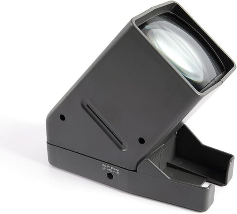 عارض شرائح مقاس 35 مم، تكبير 3X وعرض سطح المكتب مضاء بإضاءة LED لشرائح 35 مم ملحقات التصوير الفوتوغرافي للأفلام السلبية in Saudi Arabia