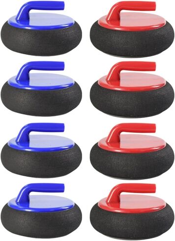 8X Curling Stones Educational Travel Portable Indoor Table Curling Set in Kuwait